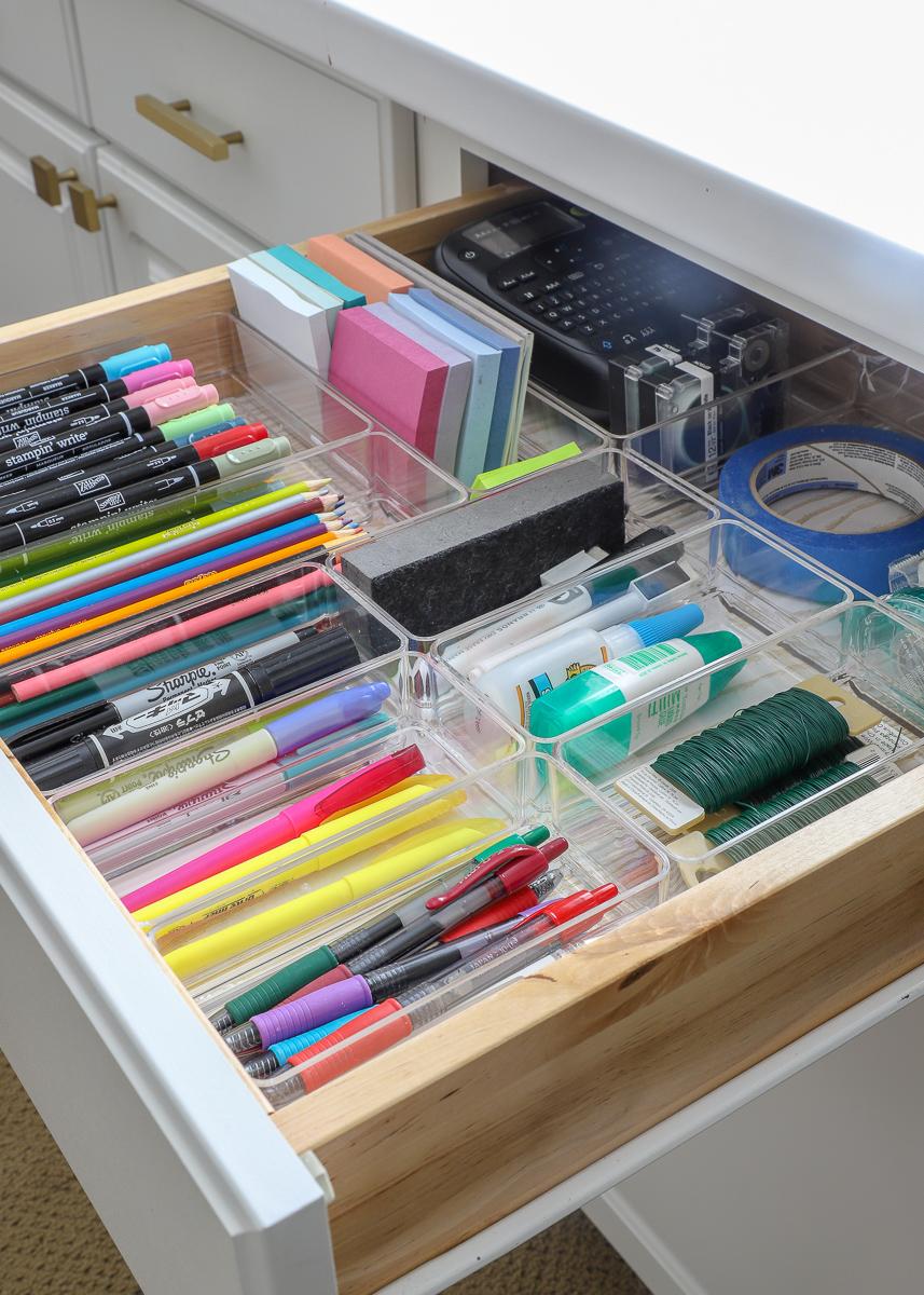 How to Organize your Desk Space on A Budget - The Curious Planner