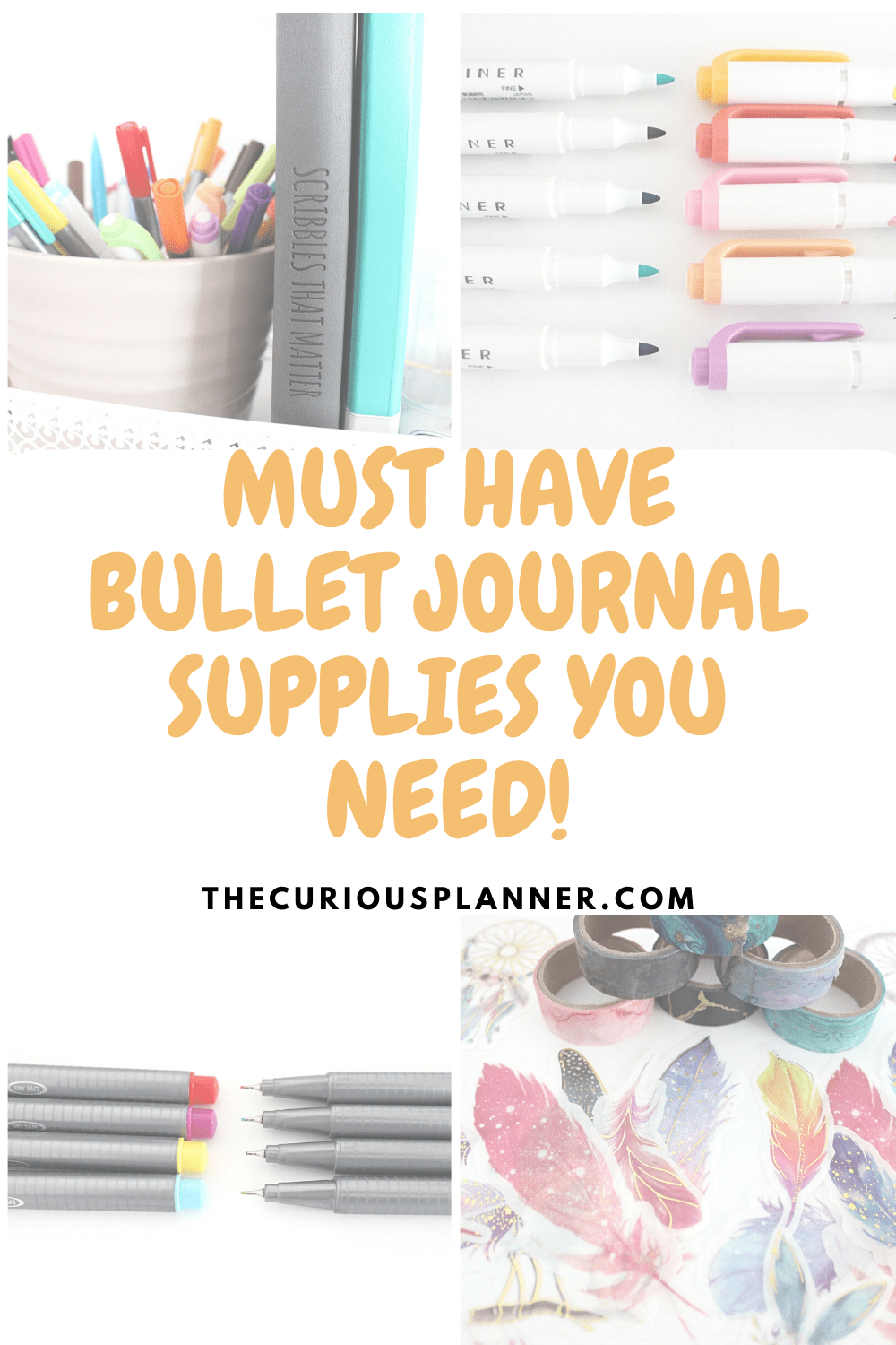 Must-Have Bullet Journal Supplies To Create Your Dream Journal