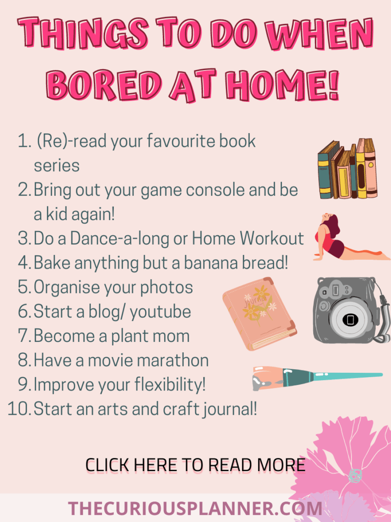 things to do when bored