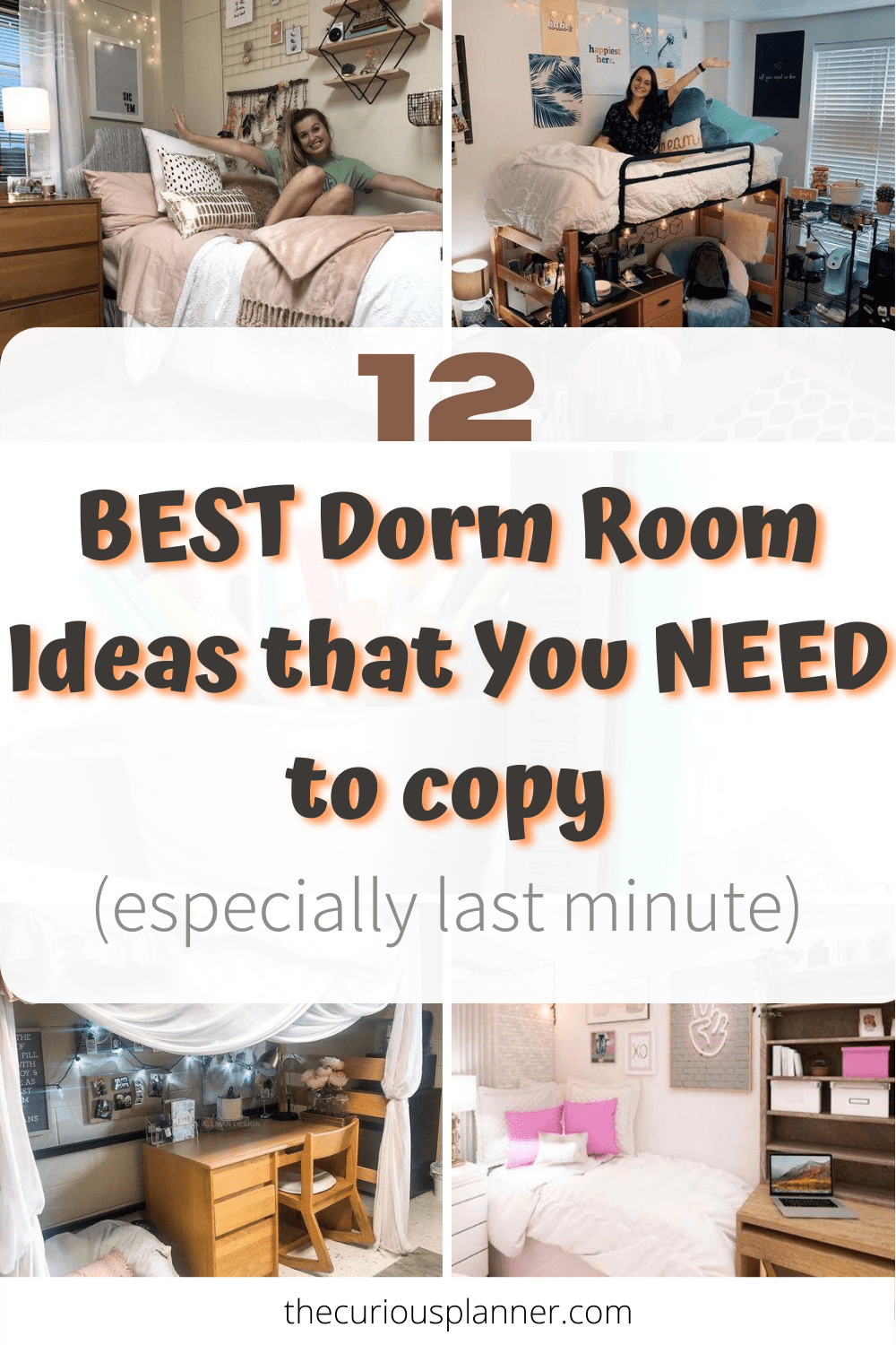 12 Best Dorm Room Ideas You Need to Copy - The Curious Planner