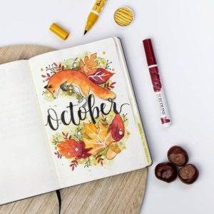 Top 23 Best Autumn/ Fall Bullet Journal Cover Theme Ideas You NEED To ...