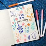 21 Genius January Bullet Journal Cover Ideas You MUST See - The Curious ...