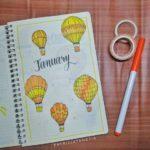 21 Genius January Bullet Journal Cover Ideas You MUST See - The Curious ...