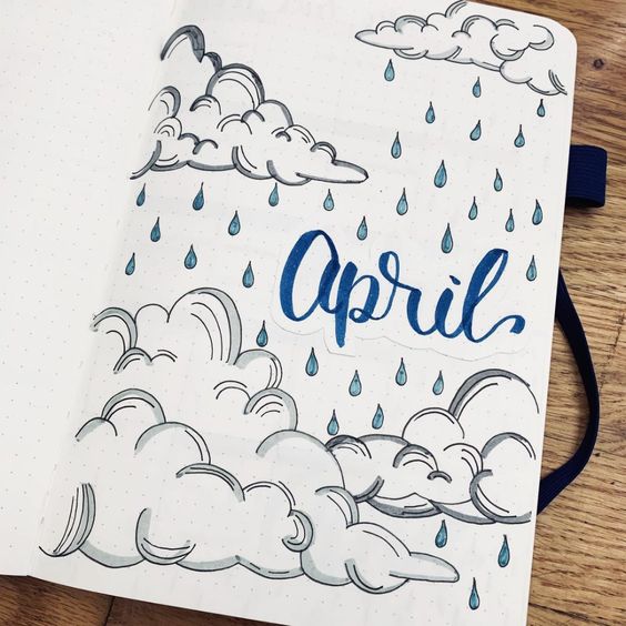 21 Awesome April Bullet Journal Cover Ideas You Need To Use