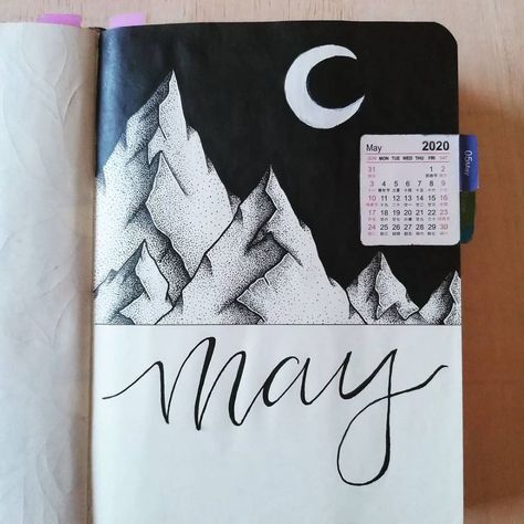 may bullet journal cover simple