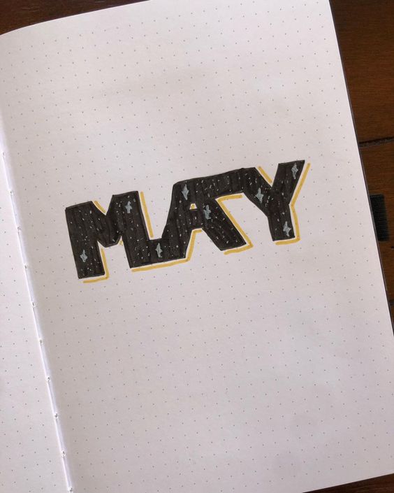 may bullet journal cover star wars