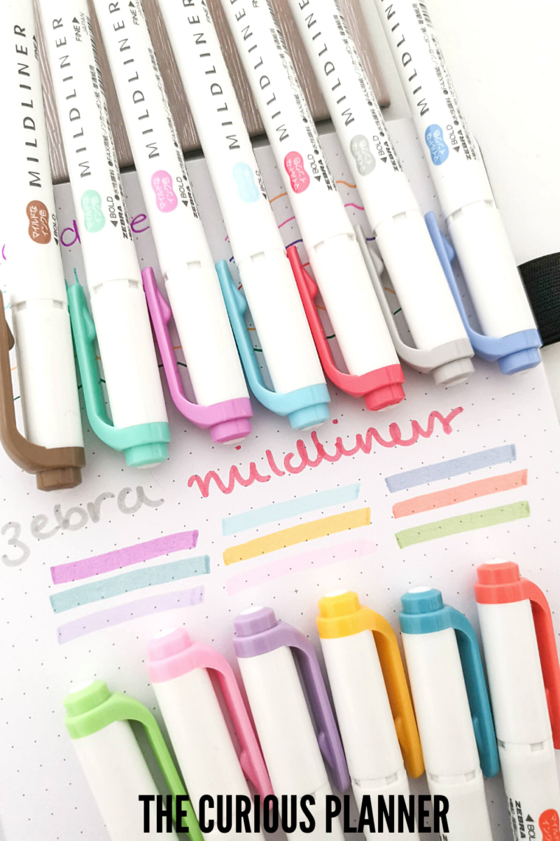 6 Best Pens For Bullet Journaling That Do Not Bleed The Curious Planner