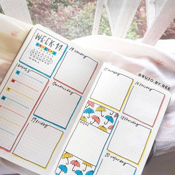 21+ Bullet Journal Weekly Spread Ideas We Are OBSESSED With! - The ...