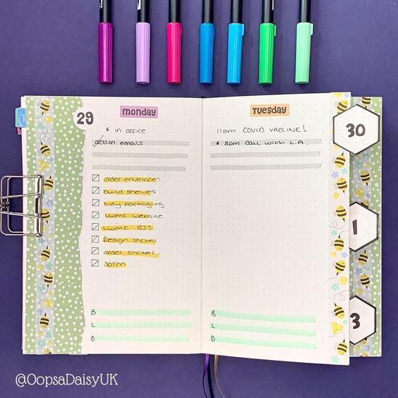 15 Best Bullet Journal Dutch Door Ideas You NEED To Try - The Curious ...