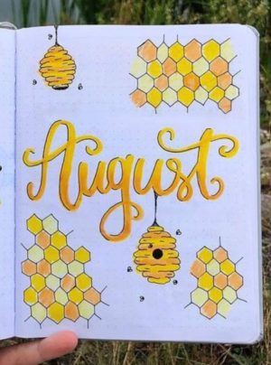 21 Sublime August Bullet Journal Cover Ideas You Will LOVE! - The ...