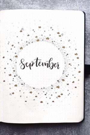 22 Beautiful Fall/ Autumn September Bullet Journal Cover Ideas - The ...