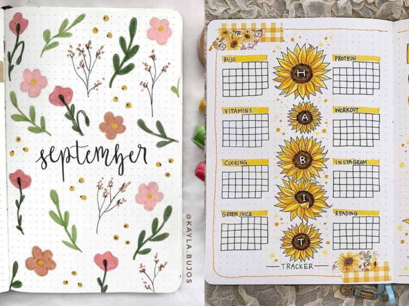 20-best-floral-bullet-journal-ideas-you-need-to-copy-the-curious