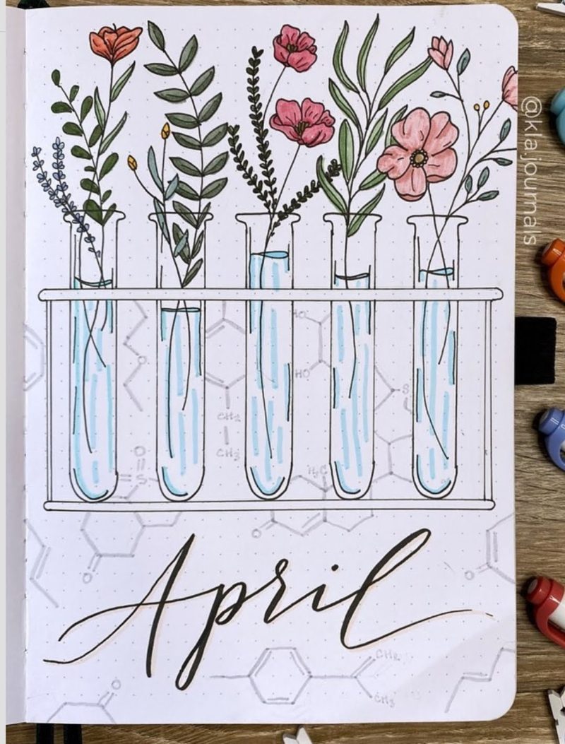 20+ Best Floral Bullet Journal Ideas You Need to Copy! - The Curious ...