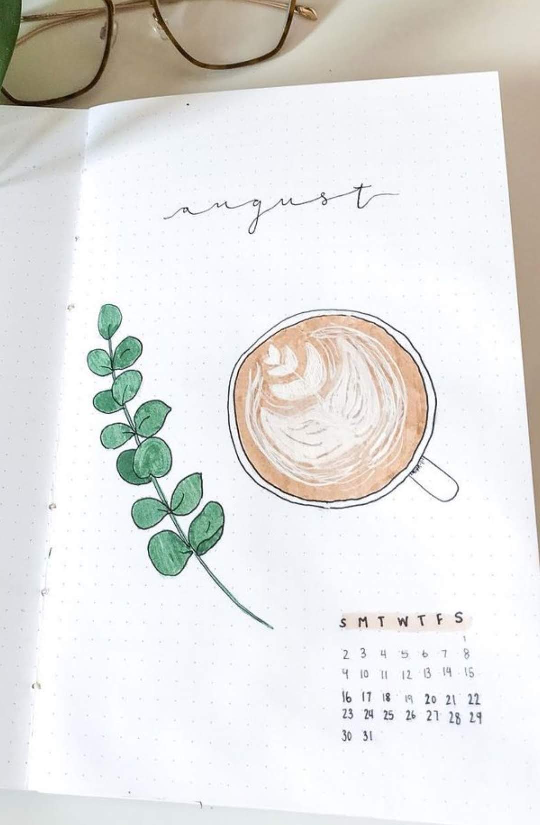 coffee bullet journal cover ideas