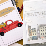 35+ Best November Bullet Journal Cover Page Ideas You’ll Drool Over