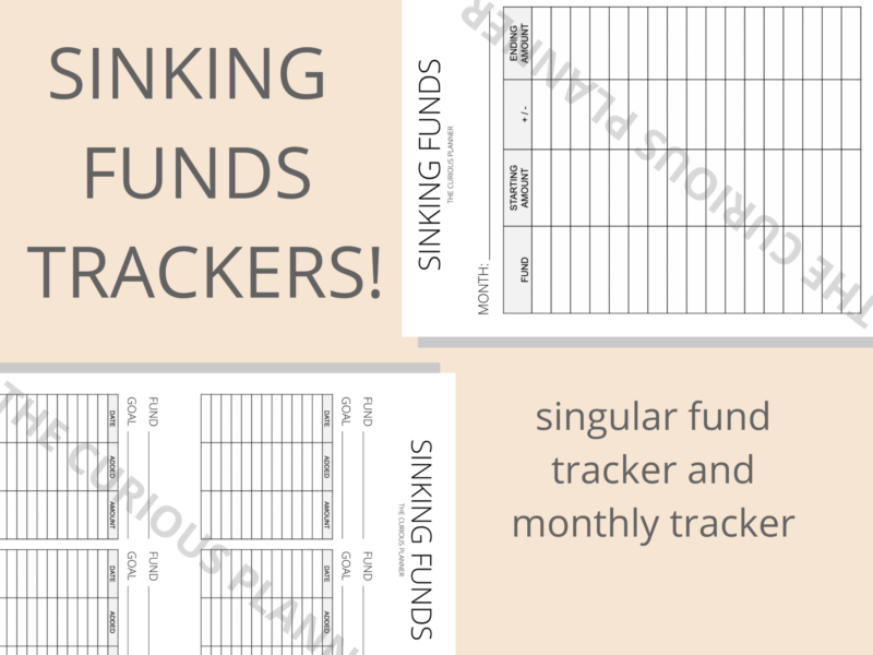 Sinking Funds 101 + Best Free Sinking Funds Tracker Printable - The ...