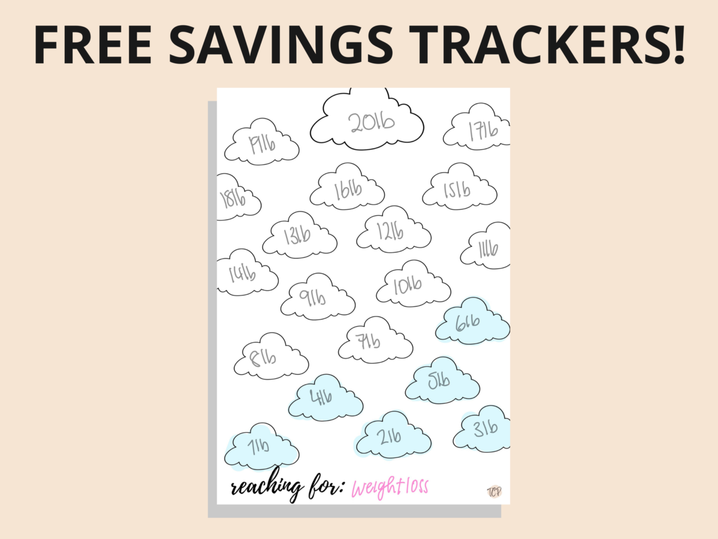 savings tracker printable free