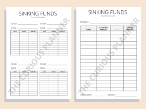 Sinking Funds 101 + Best Free Sinking Funds Tracker Printable - The ...