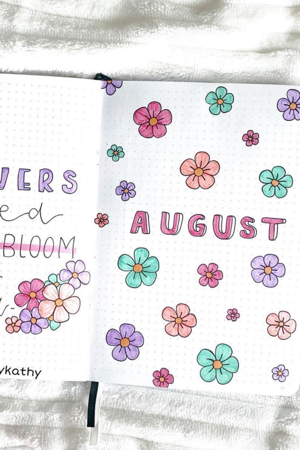 summer bullet journal for kids