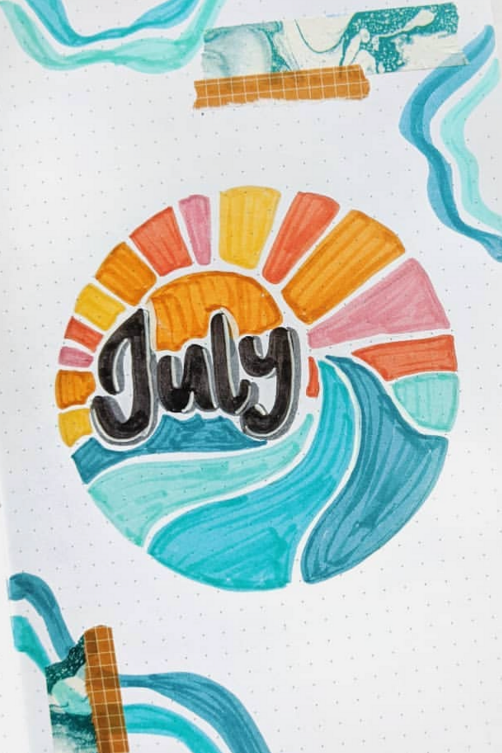 summer bullet journal ideas bucket list