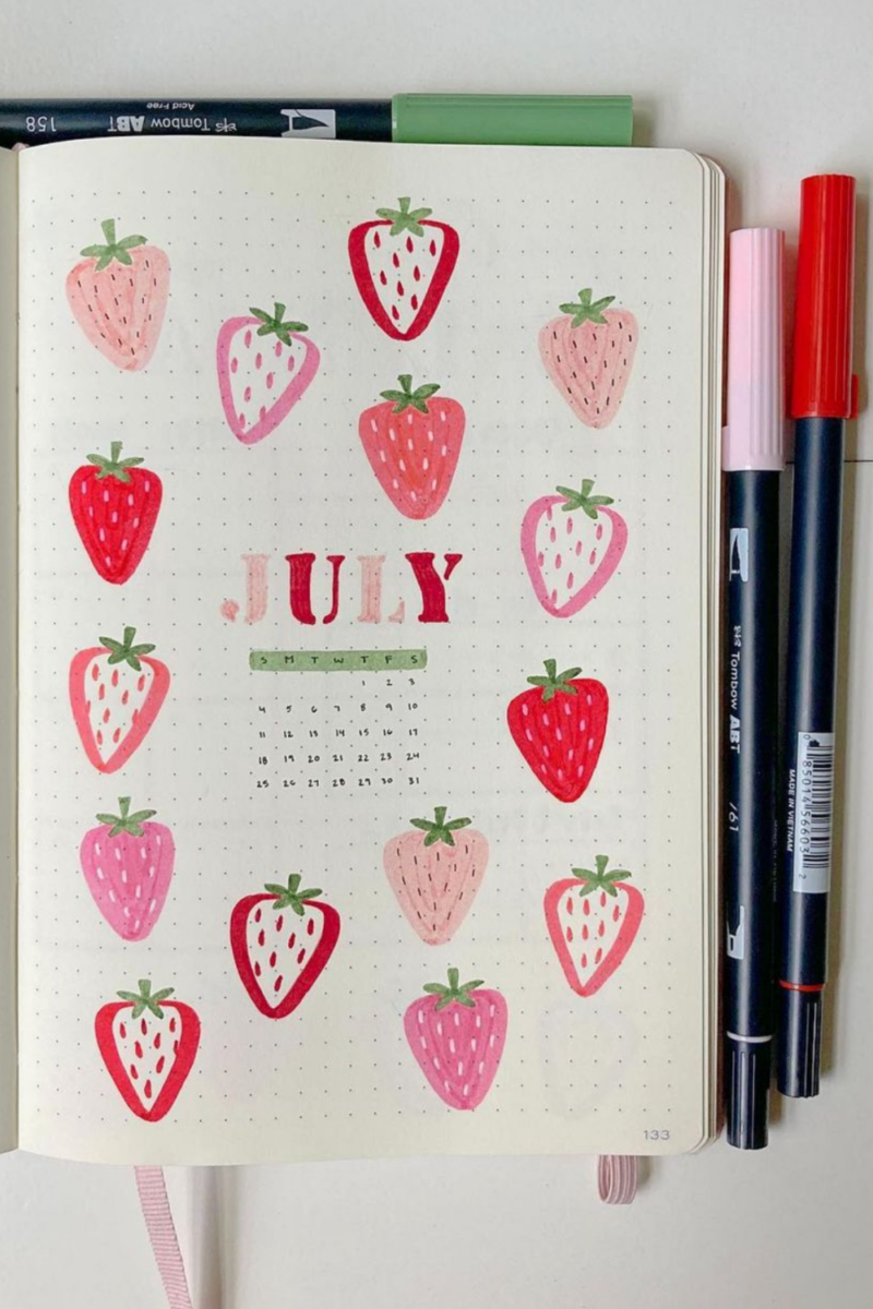 34 Insane Summer Bullet Journal Ideas You Have to Have in Your Journal ...