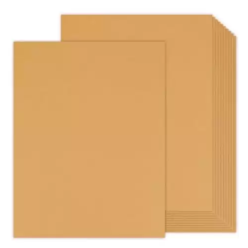 24 Sheets Light Brown Kraft Paper