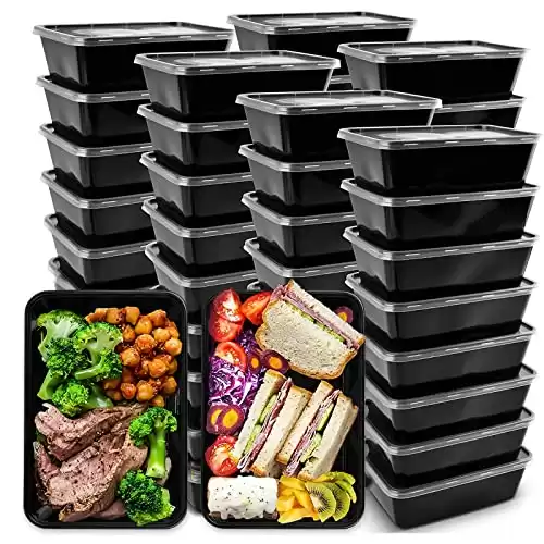 50 Pack Meal Prep Containers