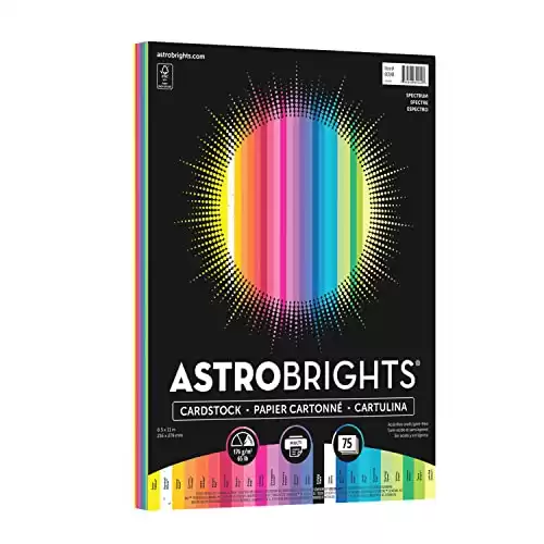 Astrobrights Colored Cardstock