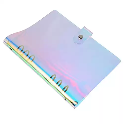Plastic Folders A5 Binder Rainbow Binder Cover