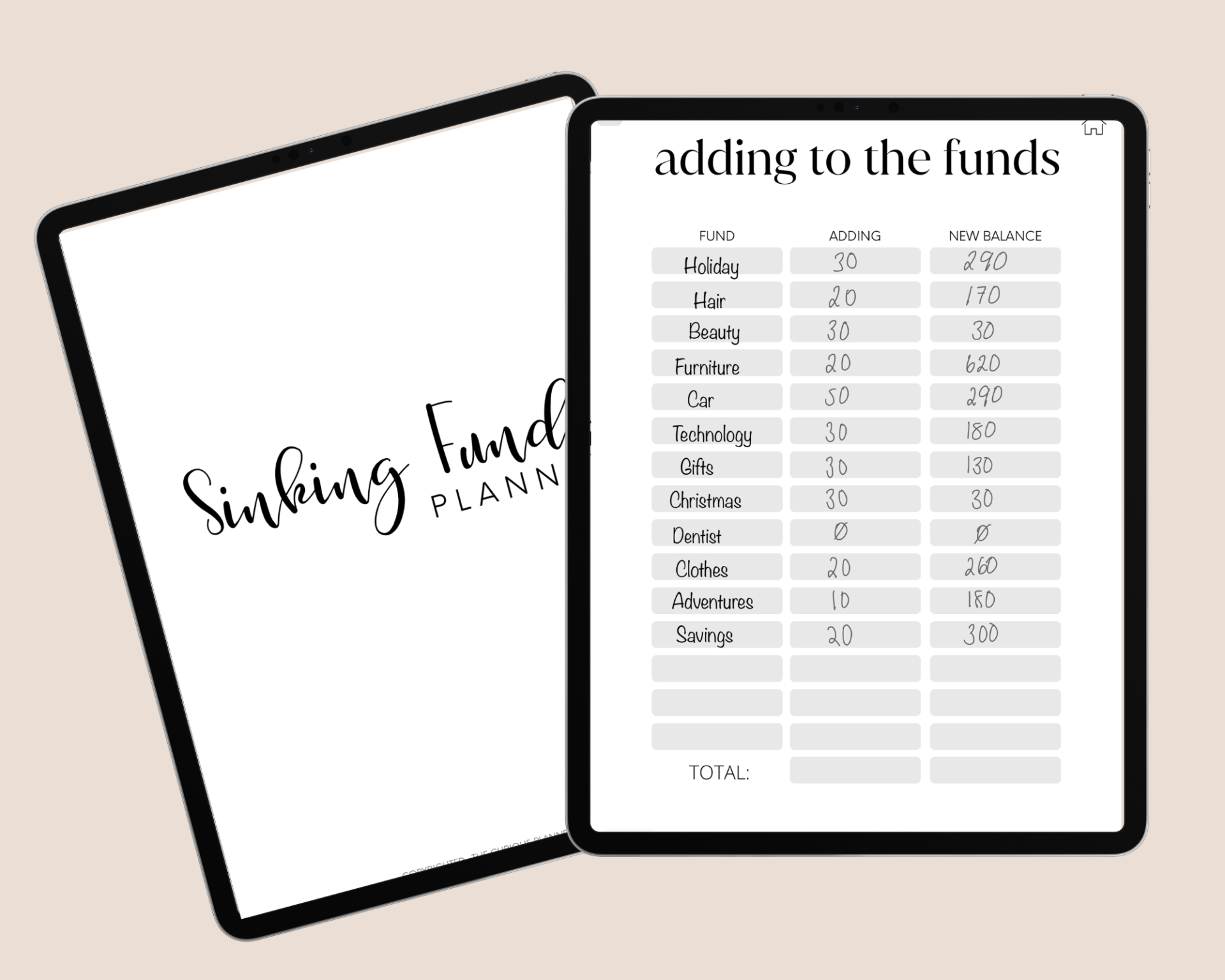 The Ultimate Number 1 Digital Sinking Funds Planner That Will Sky Rocket Your Finances