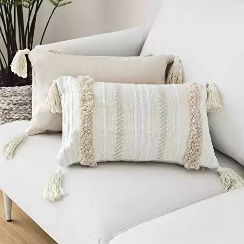 Decorative Boho Throw Pillow Cover