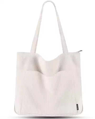 Corduroy Tote Bag