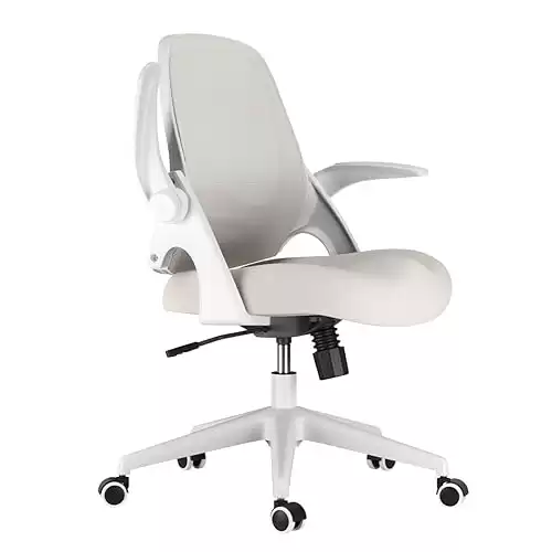 Desk Chair with Flip Up Armrests