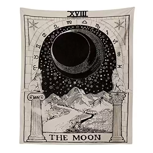 Moon Tapestry Wall Hanging