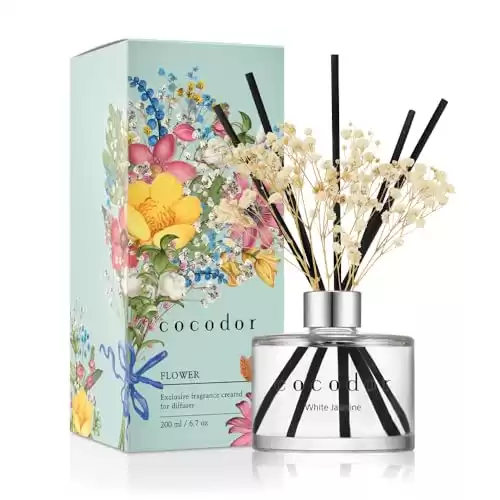 Flower Reed Diffuser Set