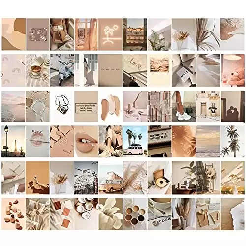 Boho Aesthetic Pictures Wall Collage Kit