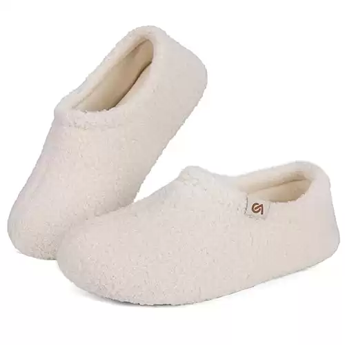 Memory Foam Fleece Slippers