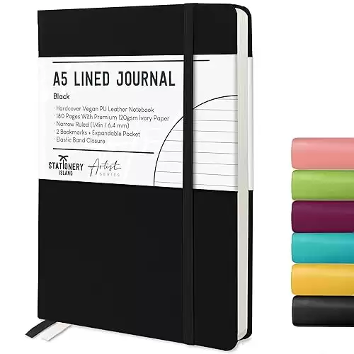 A5 Lined Notebook